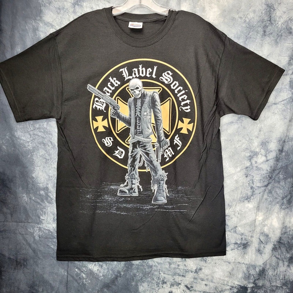 Black Label Society  T-Shirt SZ L SDMF Concert Metal Tour Unisex